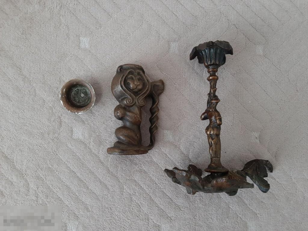 Подсвечник, пепельница 2 шт (4г)