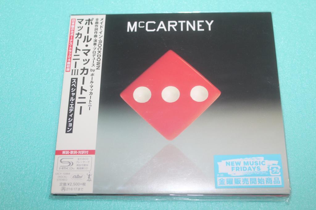 McCartney, Paul / III 20 / Japan SHM Digipack