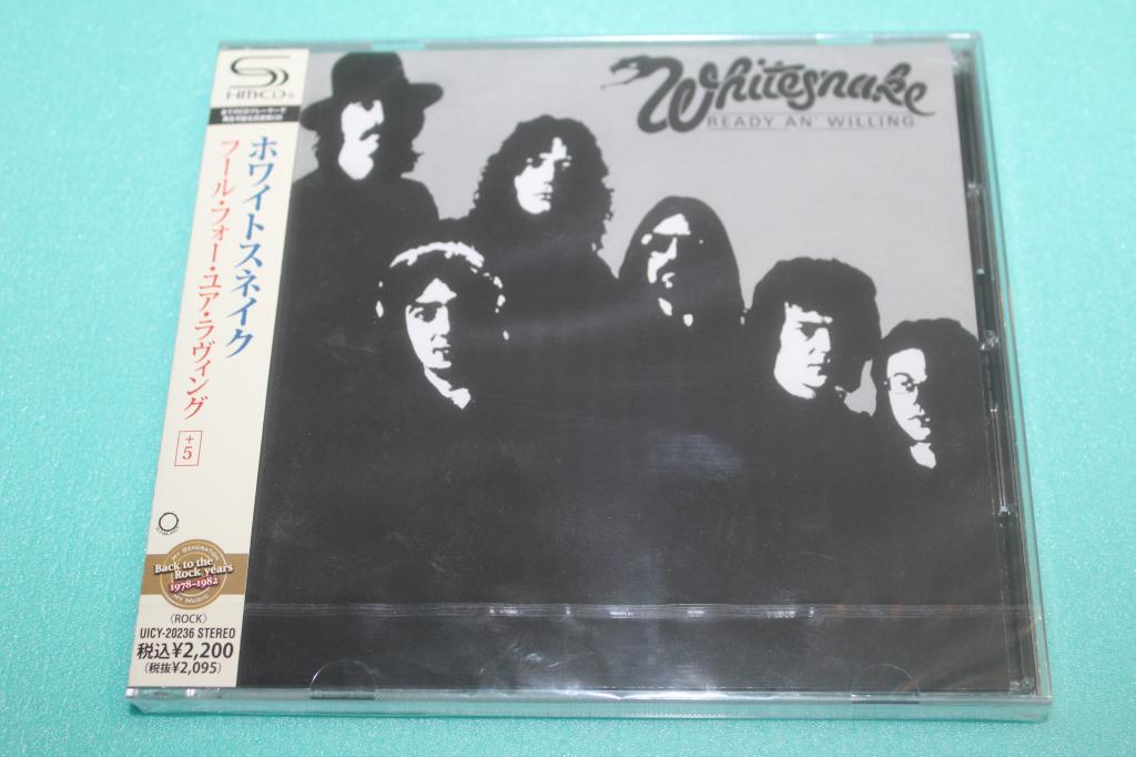 Whitesnake / Ready An'Willing 80 / Japan SHM