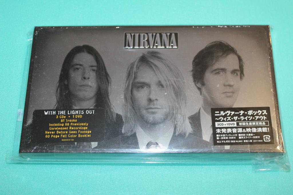 Nirvana / With The Lights Out 04 / Japan 3CD+DVD BOX