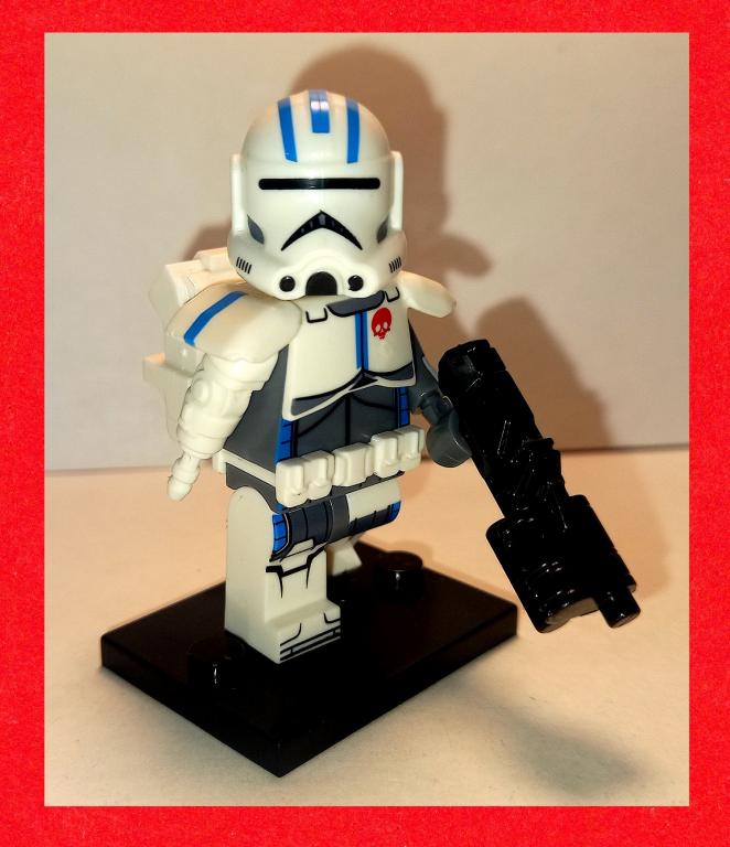 Звездные Войны, Клон Эхо, Отряд 99, коллекционная фигурка, LEGO-формат, В УПАКОВКЕ