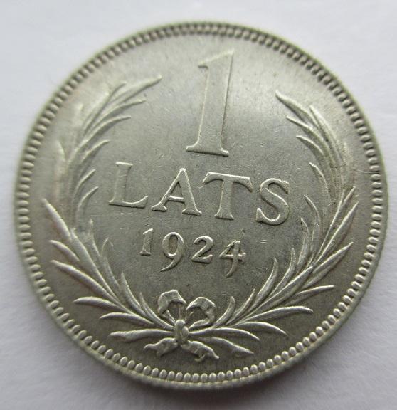 1 лат 1924 года, Латвия (л)