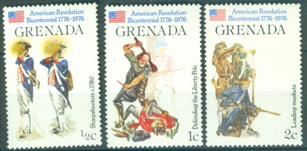 Гренада 1976 г. 200-лет Американской революции негашеная**