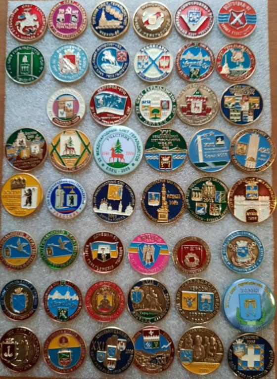 Значки, Слеты геральдистов, 127 шт