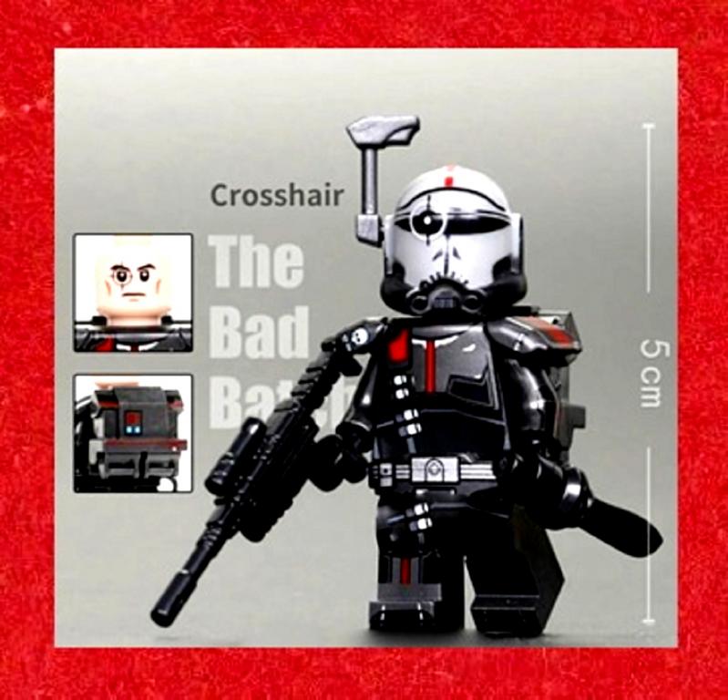 Звездные Войны, Клон Прицельщик, Отряд 99, коллекционная фигурка, LEGO-формат, В УПАКОВКЕ