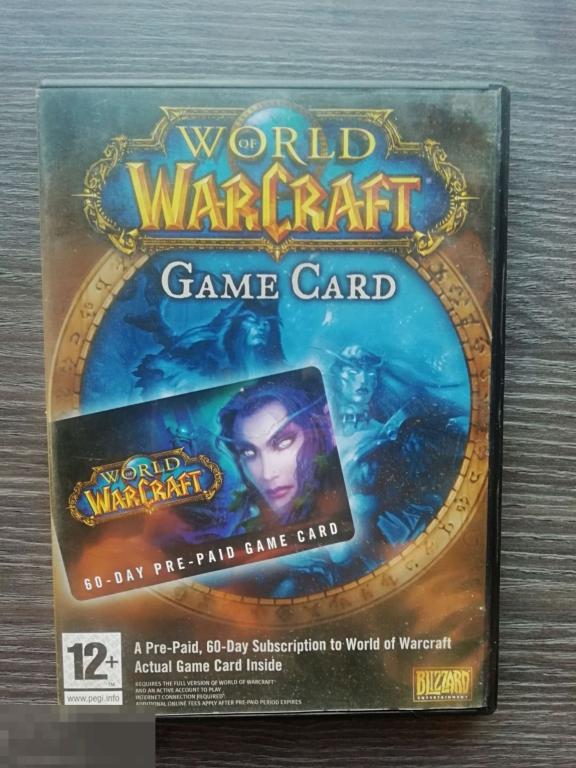 WORLD of WARCRAFT. GAME CARD. В коллекцию