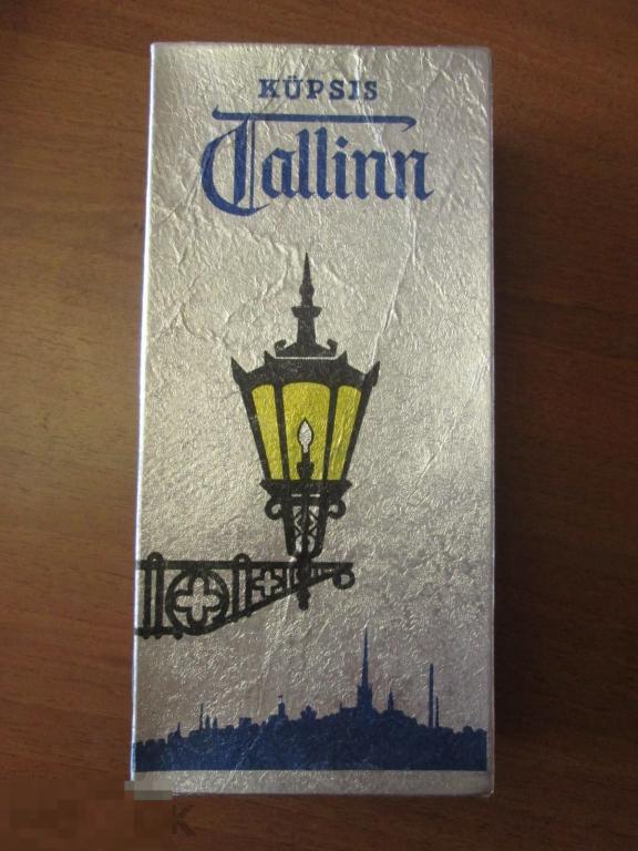 КРЫШКА ОТ КОРОБКИ  "ПЕЧЕНЬЕ ТАЛЛИН"  СССР