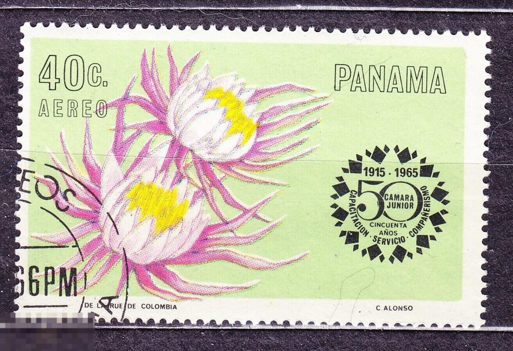 Панама 1965 Флора цветы