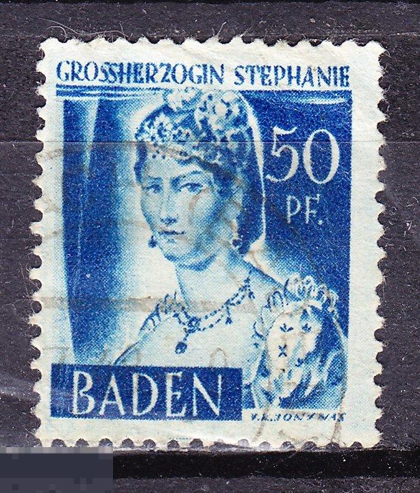 Германия 1948 Французская зона оккупации Баден