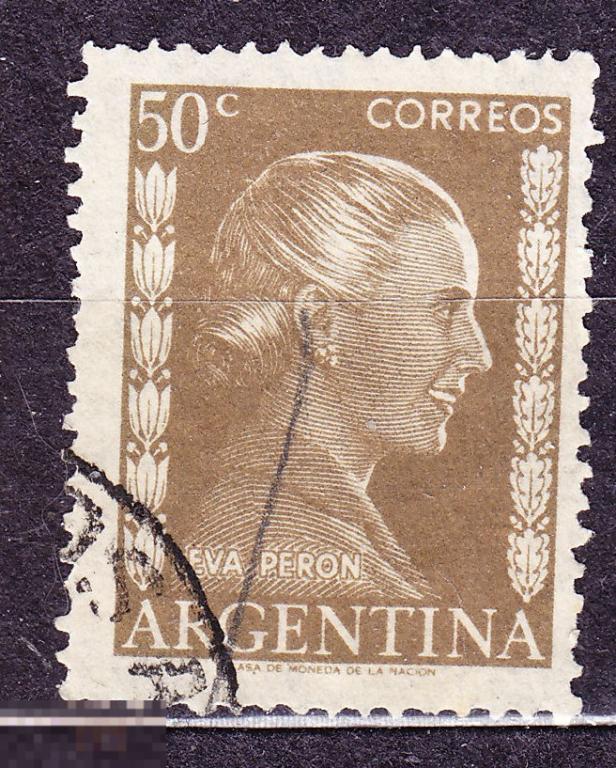 Аргентина 1952 Персоналии Эва Перон