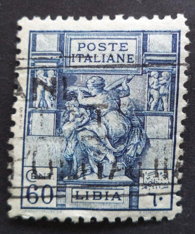 Итальянская Ливия  1924 г.  Искусство   60 с. гаш.   л.21