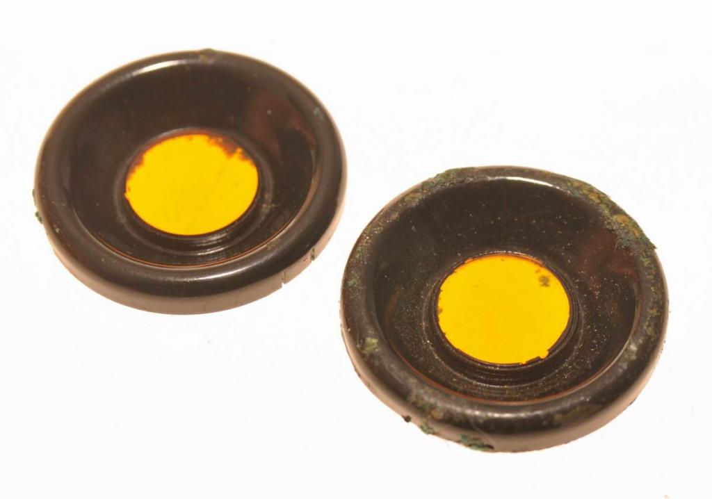 Светофильтры противосолнечные к советскому биноклю 6х30.