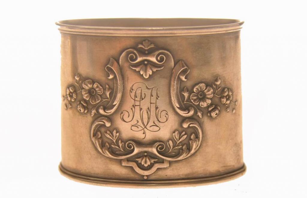 Старинное кольцо для салфеток, 84 проба, Хлебниковъ