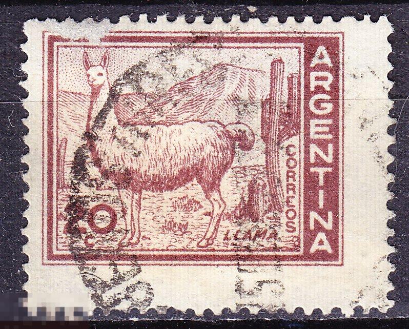 Аргентина 1959 1960 фауна лама