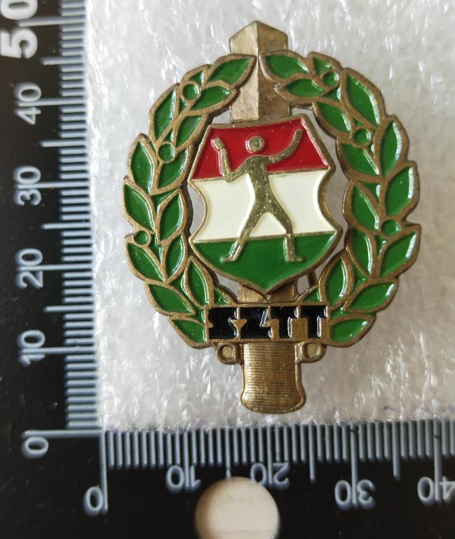 Венгрия венгерский пограничник Sport десятиборья  значок SZTT