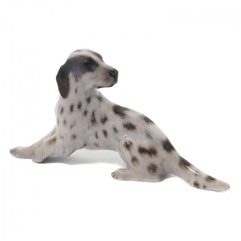 Фарфоровая фигура "Щенок ирландского сеттера". Royal Copenhagen