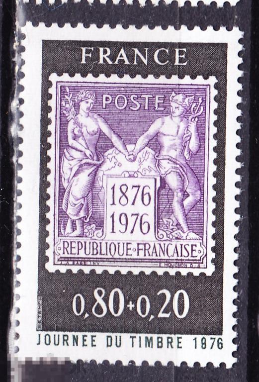 Франция 1976 марка на марке