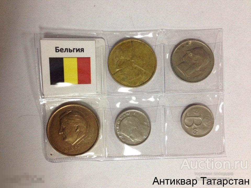 (7099) Набор Бельгия 5 монет