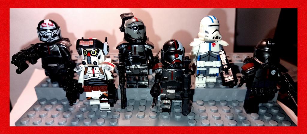 Звездные Войны, Отряд 99 (ВЕСЬ ВЫПУСК), коллекционные фигурки,  LEGO-формат, В УПАКОВКАХ