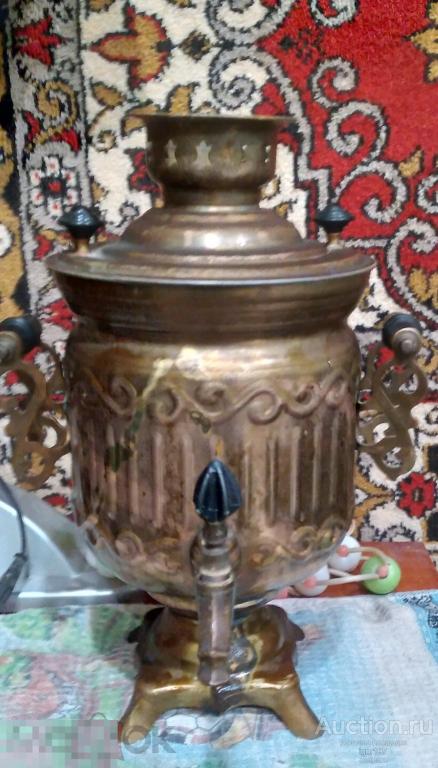 Самовар электрический обмеднёный .СССР---3 л  1986 г...