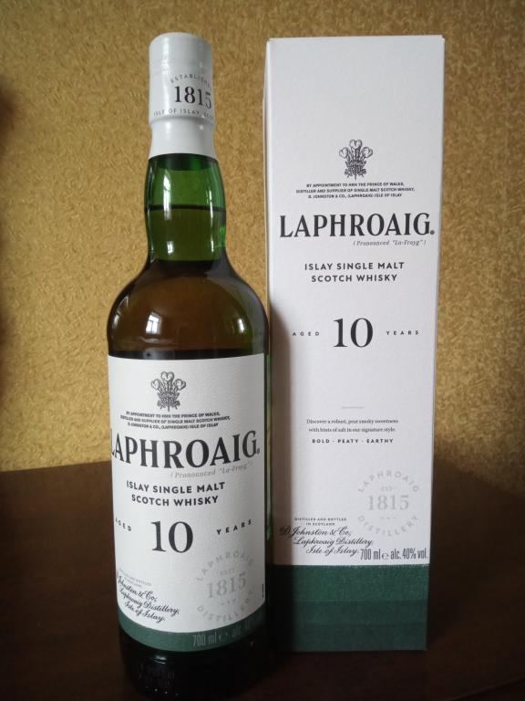 Виски Laphroaig Single Malt 10.