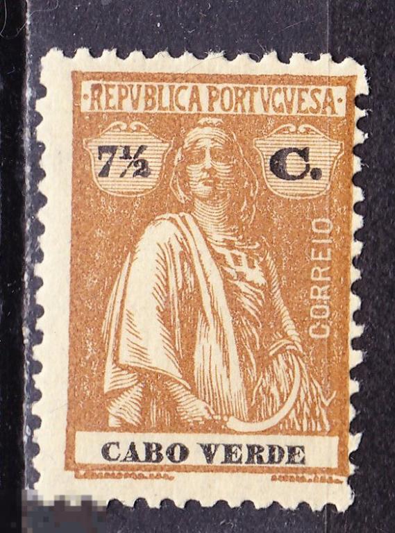 Кабо Верде острова Зеленого мыса 1914