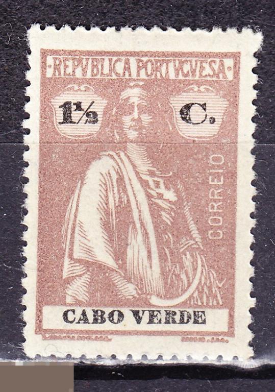 Кабо Верде острова Зеленого мыса 1914