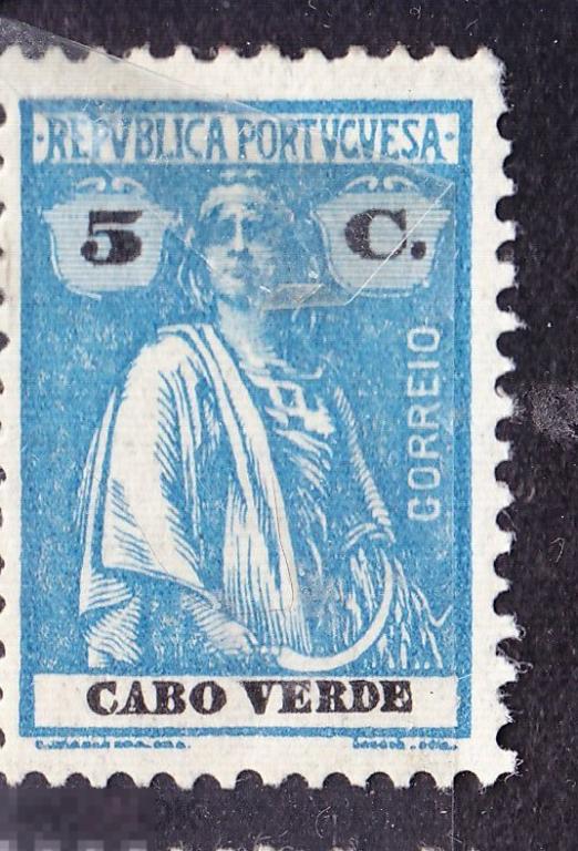 Кабо Верде острова Зеленого мыса 1914