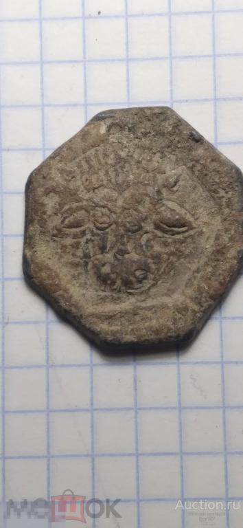 ГИРЬКА   Антик свинец  ГРУЗ - ГИРЬКА -О́львия = 2 драхмы ?