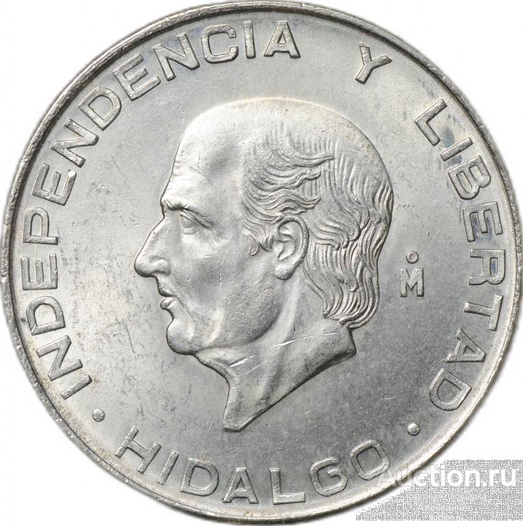 Монета 5 песо 1955 Серебро Мексика — покупайте на Auction.ru по ...
