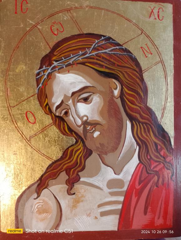 Иисус Христос в терновом венце