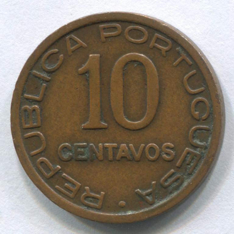 МОЗАМБИК 10 СЕНТАВО 1936 GVF