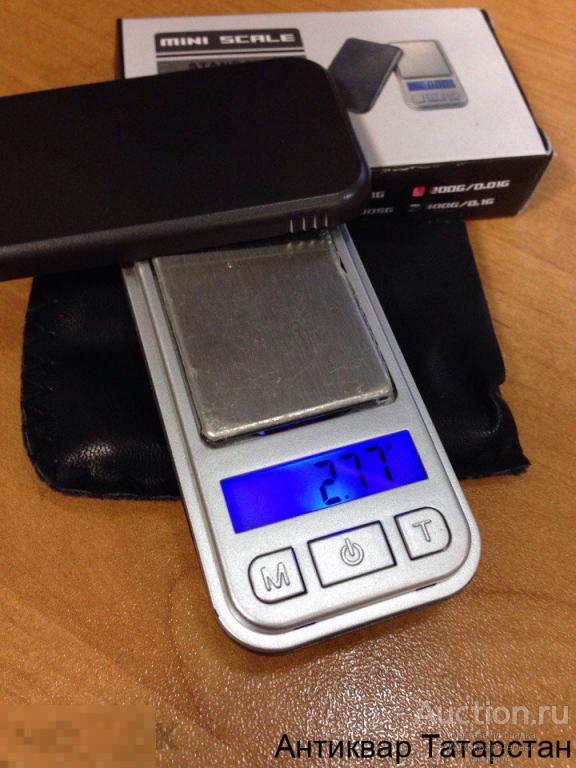 (3499) Весы ювелирные для монет новые MINI SCALE  0053
