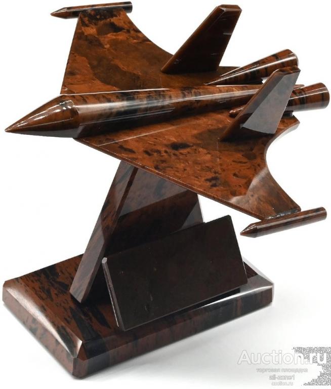 Кабинетная композиция из обсидиана СУ-30 AZRK-1450-972