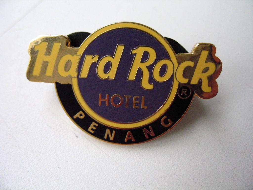 значок Hard Rock Hotel Penang logo Хард-рок отель Пенанг Логотип