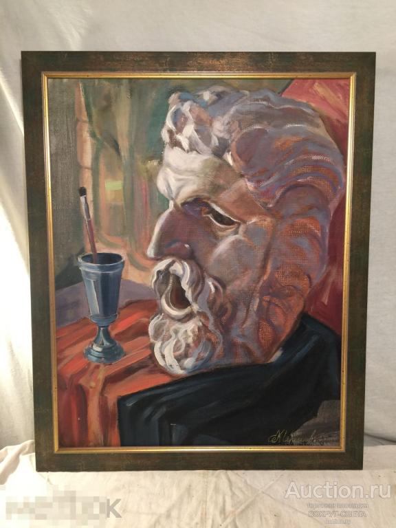 ★★!!!!!!!!!!СТАРИННАЯ КАРТИНА (НАТЮРМОРТ) (АВТОРСКАЯ) 1958 Г ЖИВОПИСЬ! ХОЛСТ! !!!!!!!!!!!!!!!!!!! ★★