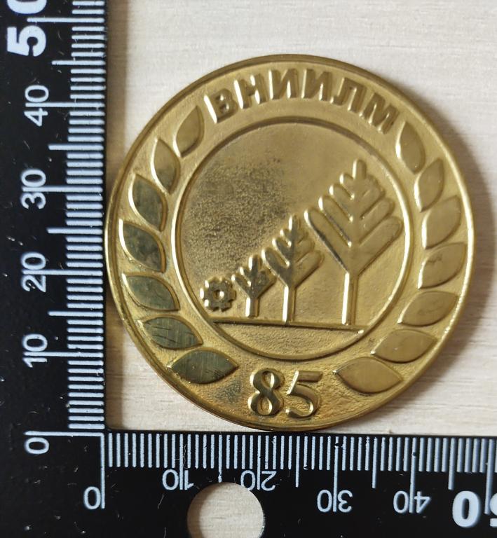 Медаль ВНИИЛМ 85 лет Институт лесоводства и механизации лесного хозяйства