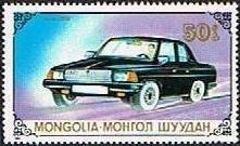 (1989-049) Марка Монголия "Волга 3102, СССР" Автомобили III 