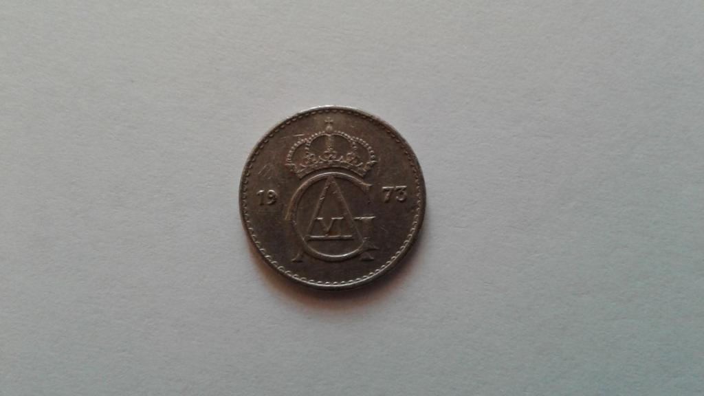 Швеция 10 эре ( оре ) 1973 г.