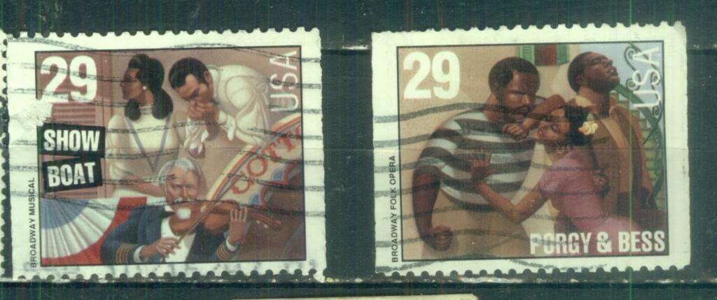 США 1993 Mi# 2386 2387 Кинофильмы гаш