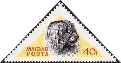 (1956-82) Марка Венгрия "Кенайский волк" Венгерские породы собак II 