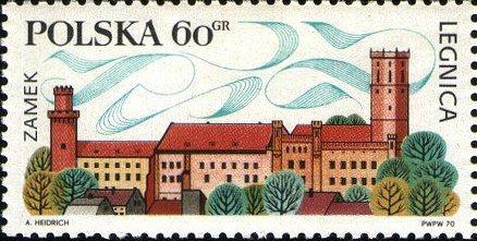 (1970-018) Марка Польша "Замок в Легнице" Туризм III 