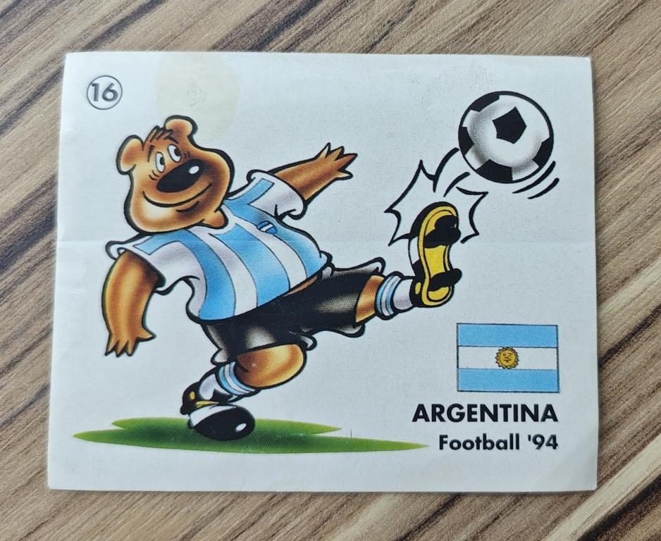 Наклейка Football '94 Chupa Chups № 16