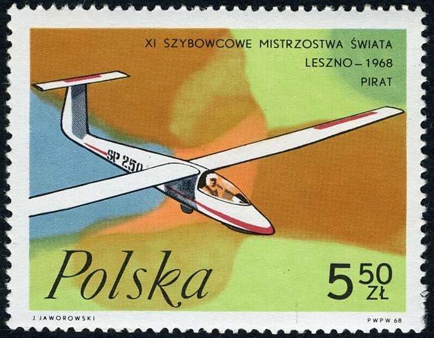 (1968-032) Марка Польша "Тип 'Пират'" , III 