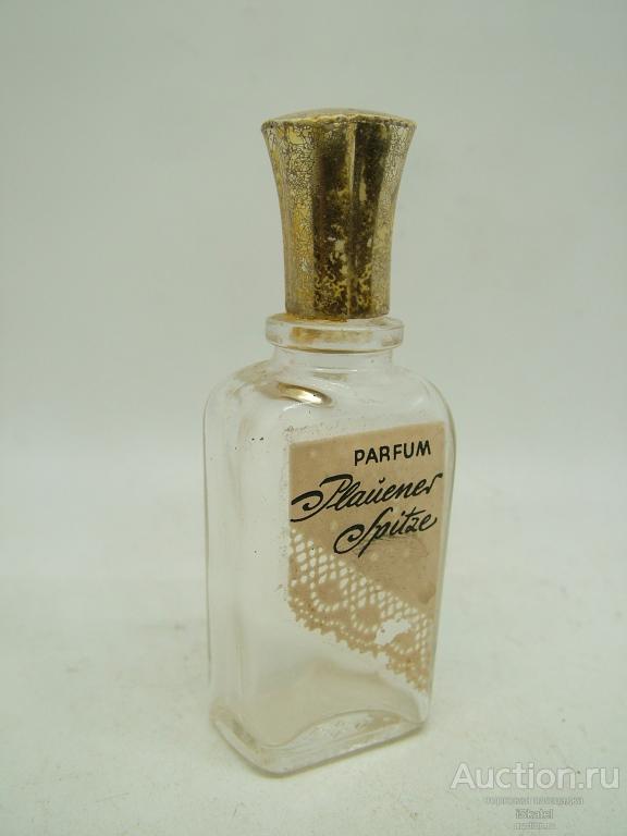 флакон Духи Plauener Spitze parfum Плауэнские кружева ГДР, FLORENA, винтаж 1983