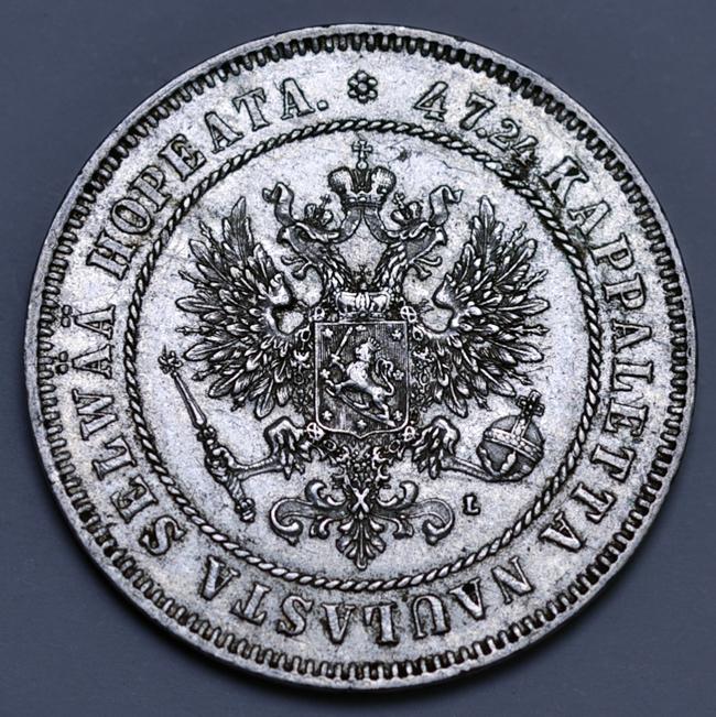 Финляндия 2 марки 1908 L