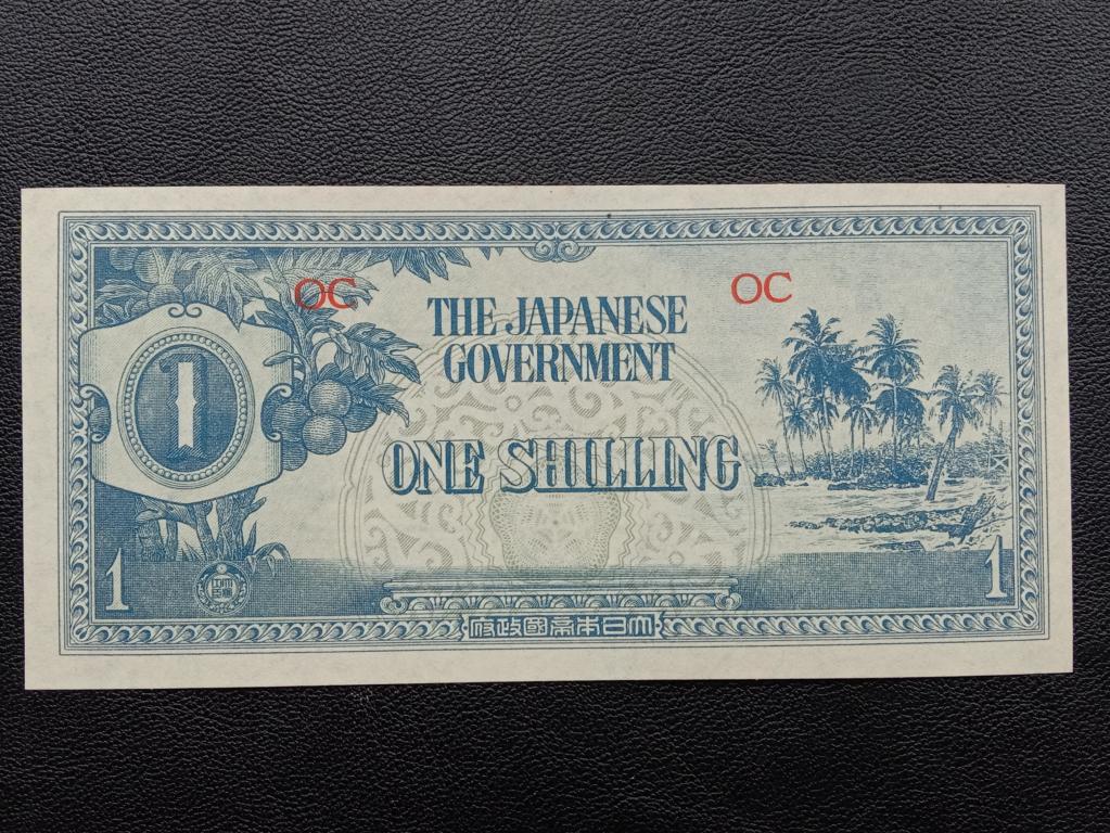 Океания 1 шиллинг 1942г.    UNC       Р.2