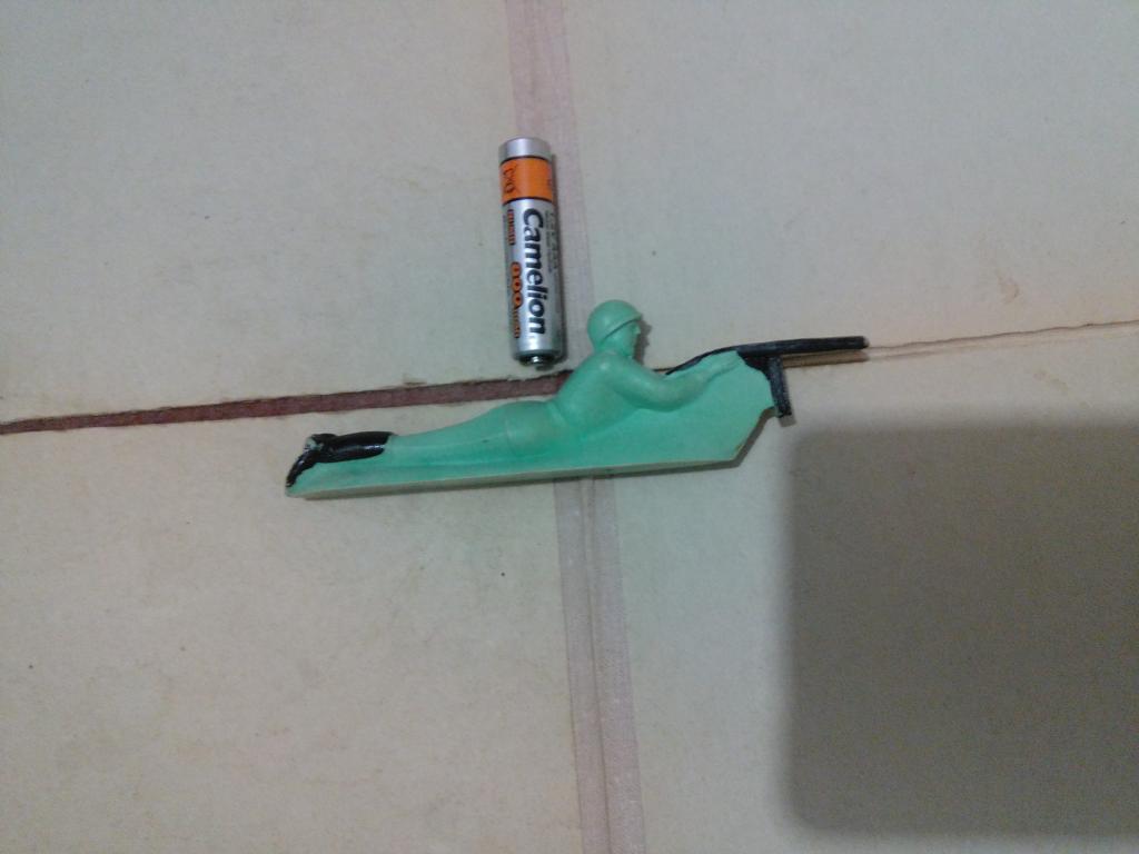 Игрушка.Солдатики.Пулеметчик..Пластик..СССР