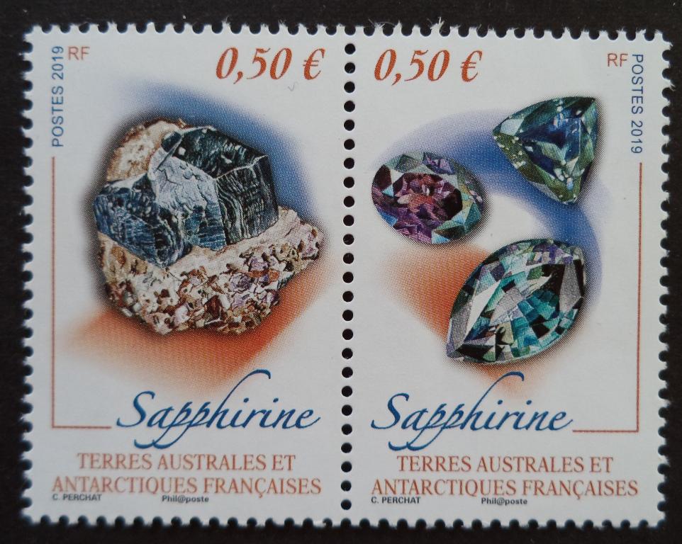 ТААФ  2019 г.  Минералы . Сапфир **  л.19