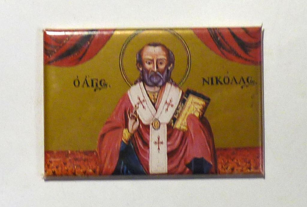 Магнит на холодильник Святой Николай
